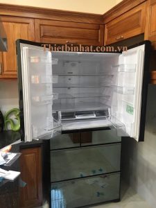Tủ lạnh hitachi r-wx74j nhật bản