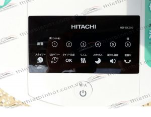 Quạt điện Hitachi DC200 Nhật bản nội địa